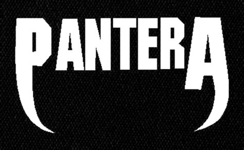 Pantera - Logo 5x3" Printed Patch