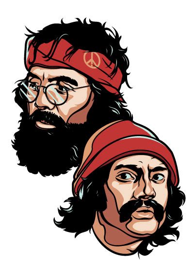 INSIDE THE ROCK POSTER FRAME BLOG: Cheech & Chong Up In Smoke Tee ...