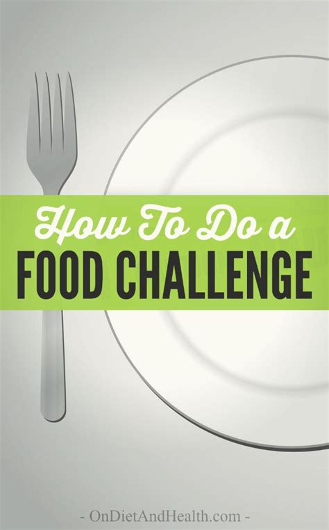 How to do a Food Challenge