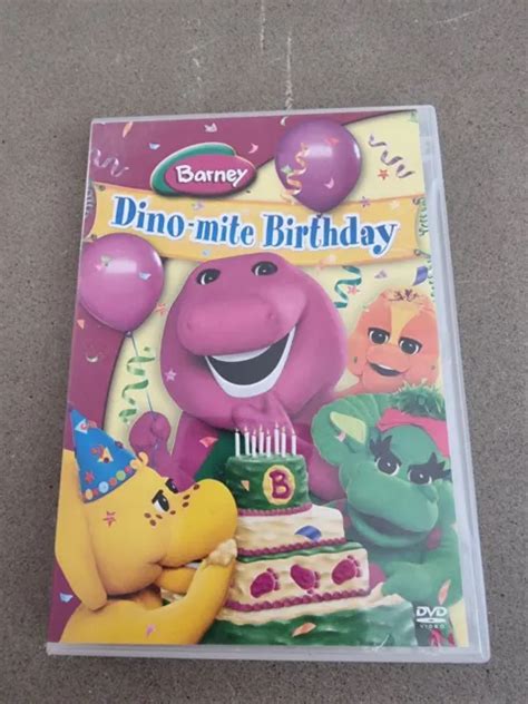 BARNEY - DINO-MITE Birthday (DVD) Region ALL NTSC | RARE $13.09 - PicClick