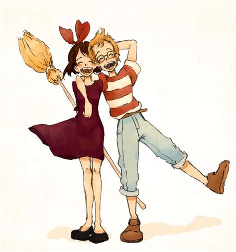 Kiki and Tombo by MadLibbs on deviantART | Studio ghibli art, Studio ghibli fanart, Studio ...