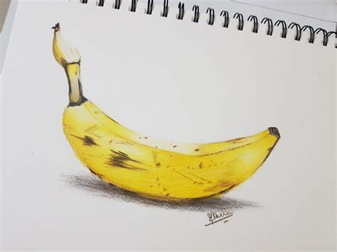 Banana Pencil Sketch: A Step-by-Step Guide to Drawing a Realistic Banana