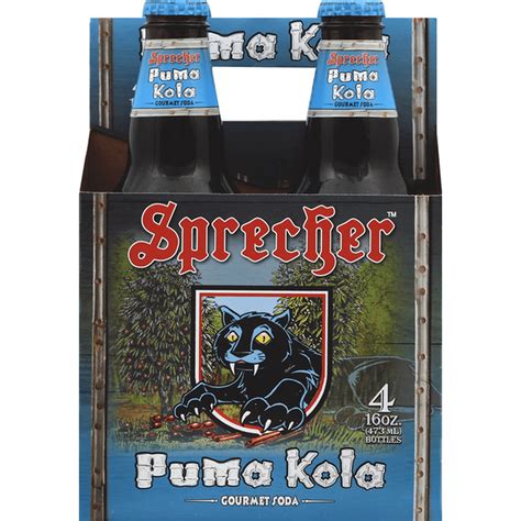 Sprecher Soda, Gourmet, Puma Kola (16 fl oz) Delivery or Pickup Near Me - Instacart