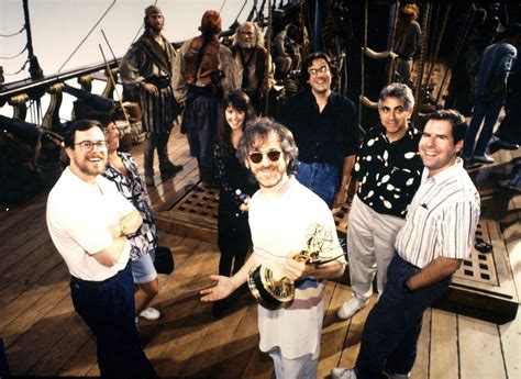 Hook (1991) Behind the Scenes - Steven Spielberg - Hook Photo (43101466) - Fanpop