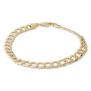 Made in Italy 150 Gauge Curb Chain Bracelet in 10K Gold - 8.5" | Banter