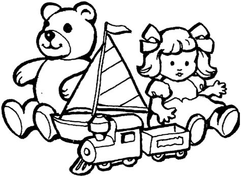 Toys Coloring Pages - Best Coloring Pages For Kids