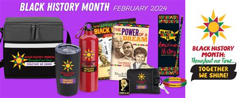 Black History Month Promotional Products | Black History Month Educational Giveaways ...