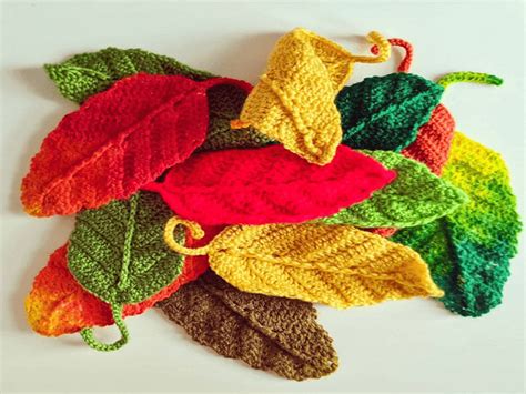 30 Crochet Leaf Patterns and Vine Patterns | Crochet News