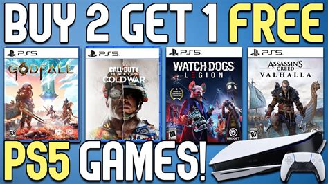 The PS5 Game Deals Are ALREADY Here - Buy 2 Get 1 FREE On Select PS5 ...