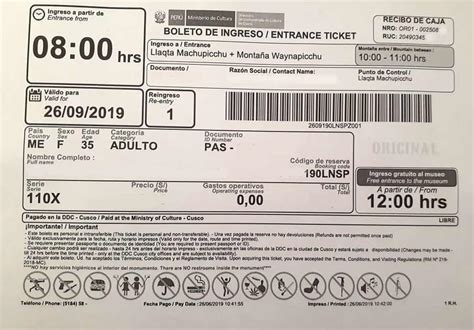 Buy ticket Mountain Huayna Picchu | Mountain Palcoyo