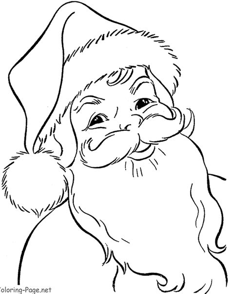 Print Free Santa Claus Coloring Pages This Christmas Santa Coloring ...