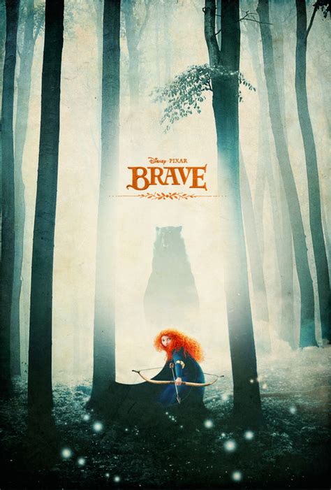 Brave Poster - Merida Fan Art (35216242) - Fanpop