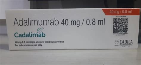 Cadalimab Adalimumab Injection, Packaging Type : Pre Filled Syringe at Rs 10,000 / Vial in Delhi