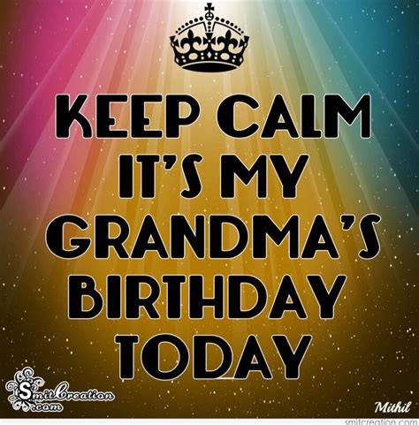 Birthday Wishes for Grandma Pictures and Graphics - SmitCreation.com