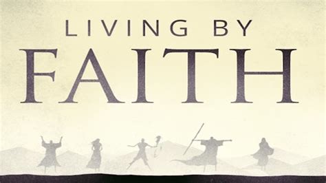 Living by Faith | Providence Baptist Church