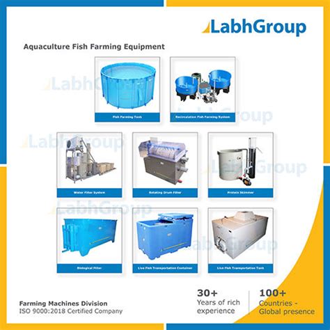 Aquaculture Fish Farming Equipment at 1000000.00 INR in Ahmedabad | Labh Projects Pvt. Ltd.