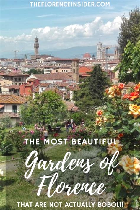 The most beautiful gardens in Florence - The Florence Insider