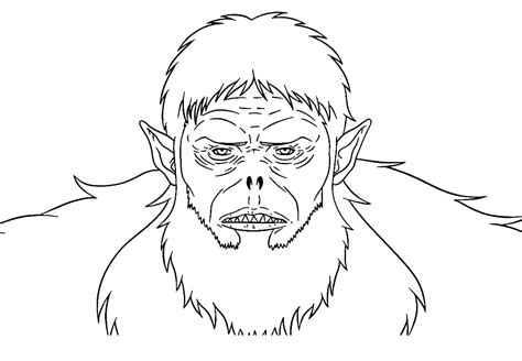 Beast Titan from Attack On Titan coloring page - Download, Print or ...