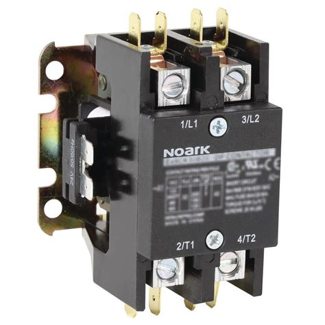 Noark 40 Amp 2-Pole Definite Purpose Contactor-Ex9CK40A20B7 - The Home ...