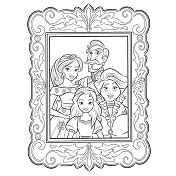 Dibujos de Familia para Colorear - DibujosOnline.Net