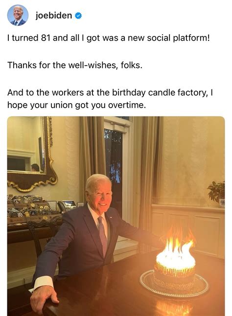 Biden's birthday cake is on fire | Political Talk