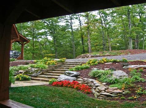 Pictures Of Sloped Backyard Landscaping Ideas - Image to u