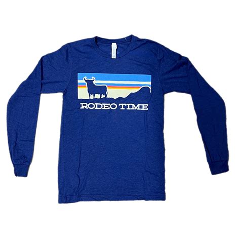 RODEO TIME Long Sleeve Tee by Dale Brisby – Block Saddle Company, LLC