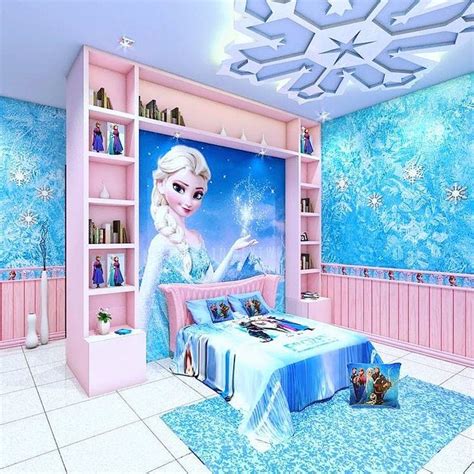 Fan of Disney's Frozen? Well look no further, here are some DIY bedroom ideas that will brighten ...