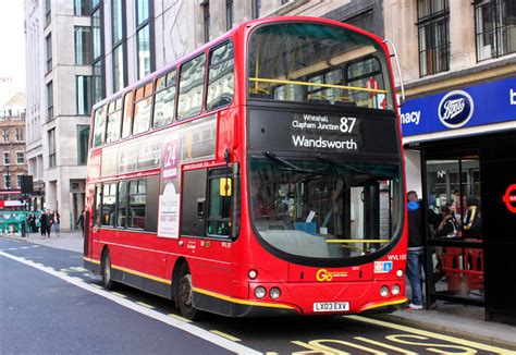 London Bus Routes | Route 87: Aldwych - Wandsworth