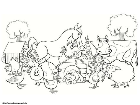 Coloriages animaux de la ferme | Coloriage animaux de la ferme ...