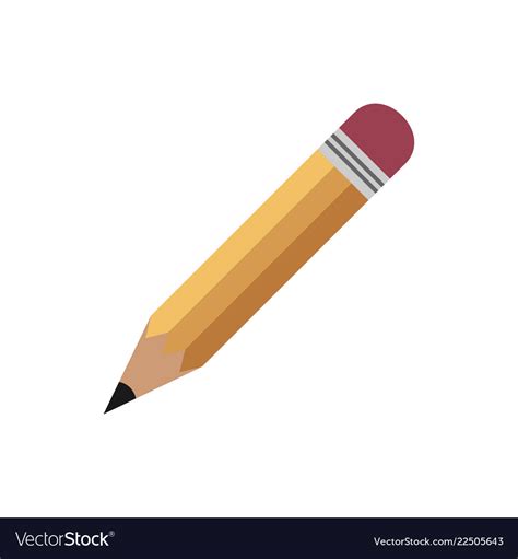 Pencil logo icon design template Royalty Free Vector Image