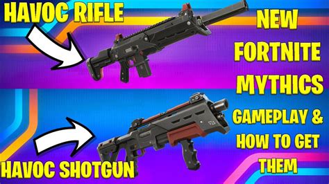 Fortnite Season 2 Mythic Havoc Rifle & Shotgun How to Get them & Gameplay | Fast Easy Guide ...