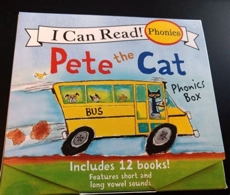 Book Review: I Can Read! Phonics: Pete the Cat Phonics Box – Miss Sue's ...