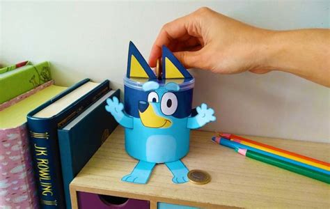 Make Your Own Bluey-Themed Piggy Bank At Home