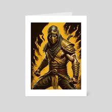 Scorpion Mortal Kombat 1, an art print by Jon Klebes - INPRNT