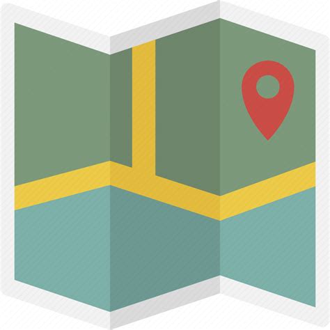 Explore, folded, location, map icon - Download on Iconfinder