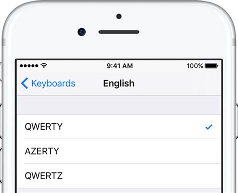 How to change iPhone keyboard layout