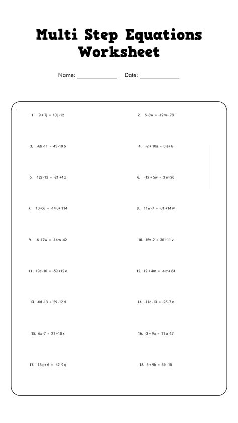 Printable Step 2 Worksheet