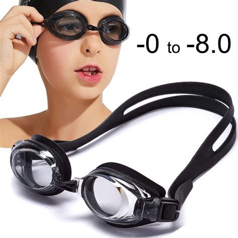 Optical Swim Goggles Kids Anti fog Prescription Swimming Glasses Children 3 15 Years Old Myopia ...