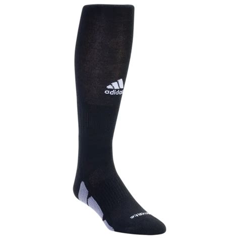 adidas Utility Knee Socks - Black/White - 5140217 - AuthenticSoccer.com