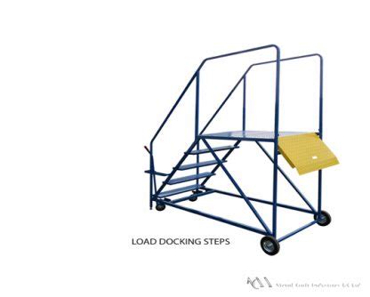 Dock Loading Steps | Catering Equipment | Trolleys | Stainless Steel Fabrication