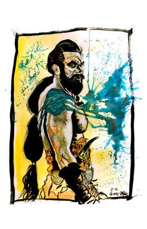 Khal Drogo fan art : r/gameofthrones