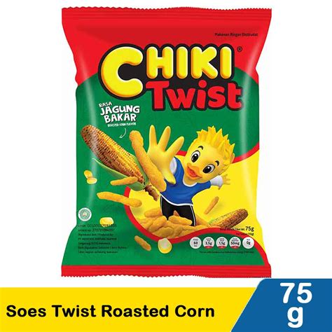 Chiki Snack Twist Roasted Corn 75g | Klik Indomaret