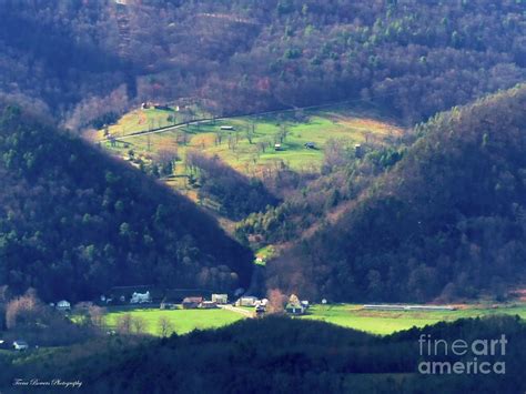 Sugar Grove WV from Reddish Knob Photograph by Teena Bowers - Pixels