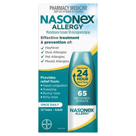 Nasonex® Allergy Nasal Spray 65 Sprays