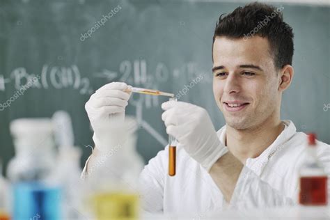 Young scientist in lab — Stock Photo © .shock #2997989