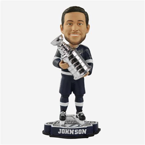 Tyler Johnson Tampa Bay Lightning 2021 Stanley Cup Champions Bobblehea FOCO