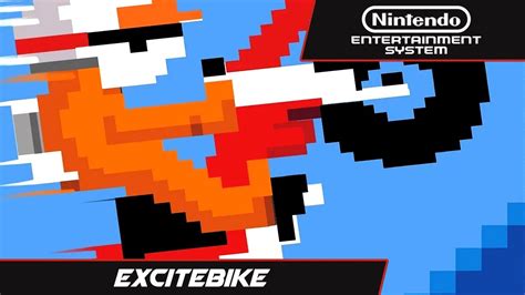 EXCITEBIKE (1984) // First Level // Nintendo Gameplay - YouTube