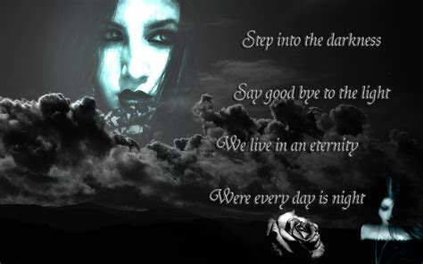 depth of darkness | Dark evil, Vampire quotes, Gothic quotes