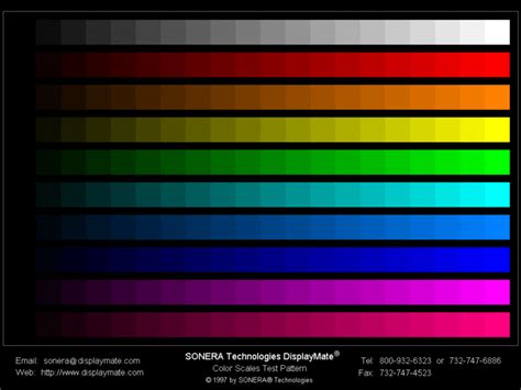 Monitor Color Test Images | The Fox Feed